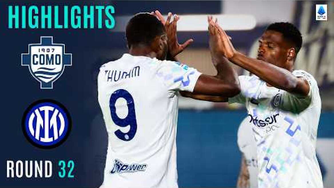 Two Braces in Seven-Goal Madness! | COMO-INTER | HIGHLIGHTS | Serie A 2025/26