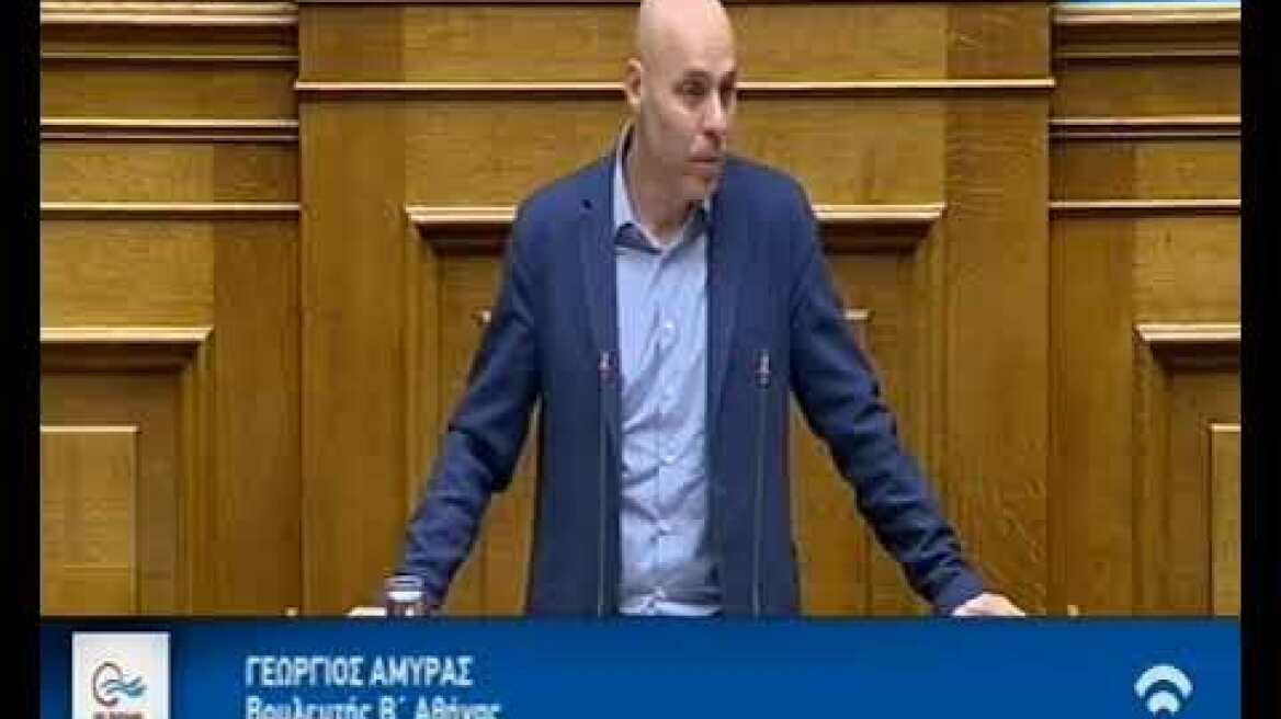 Αμυράς σε κυβέρνηση: Δεν θα βρείτε 151 για ψήφο Πρεσπών