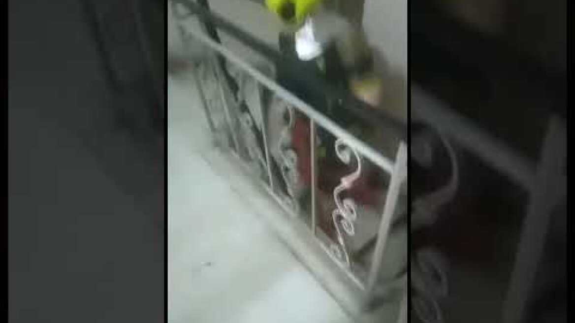 Φωτιά σε διαμέρισμα στη Μάρνη - Διάσωσή γυναίκας από την Πυροσβεστική