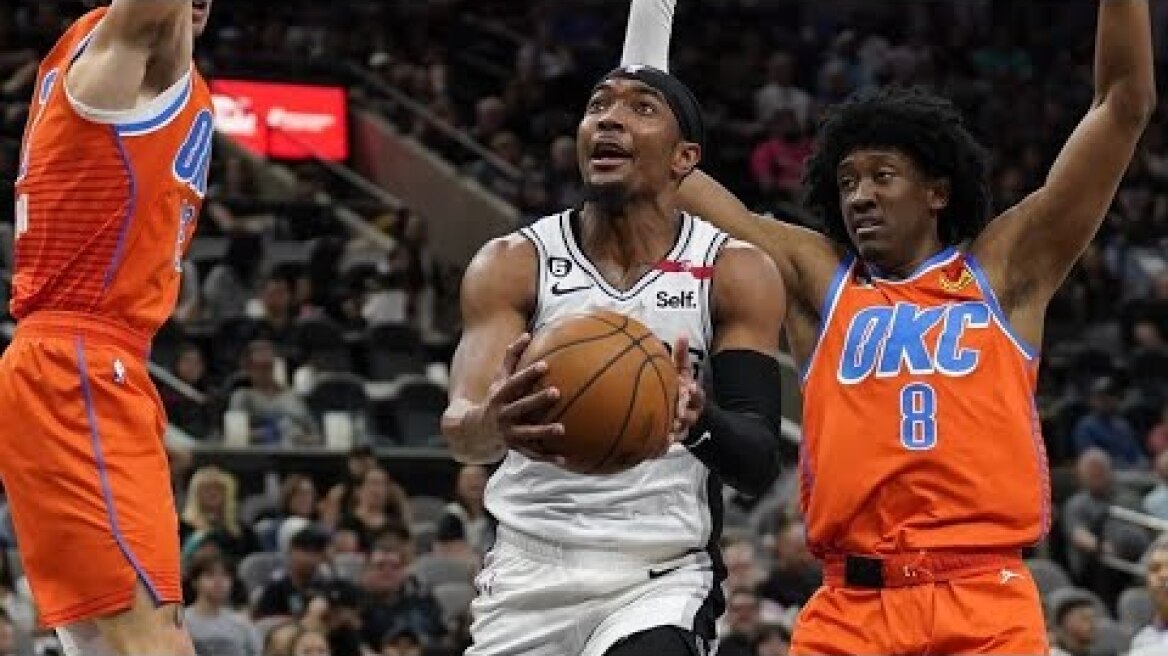 Oklahoma City Thunder vs San Antonio Spurs - Full Game Highlights | March 12, 2023 NBA Season