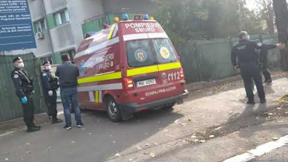 incendiu la spital Constanta