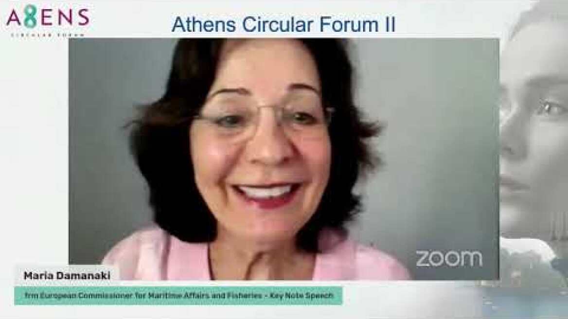 Athens Circular Forum II - Maria Damanaki, frm European Commissioner, Key note address