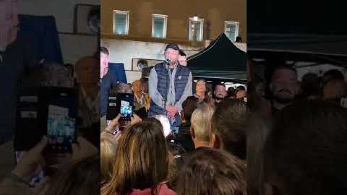 Πάνος Ρούτσι: Συγκέντρωση αλληλεγγύης στην πλατεία Συντάγματος (1)