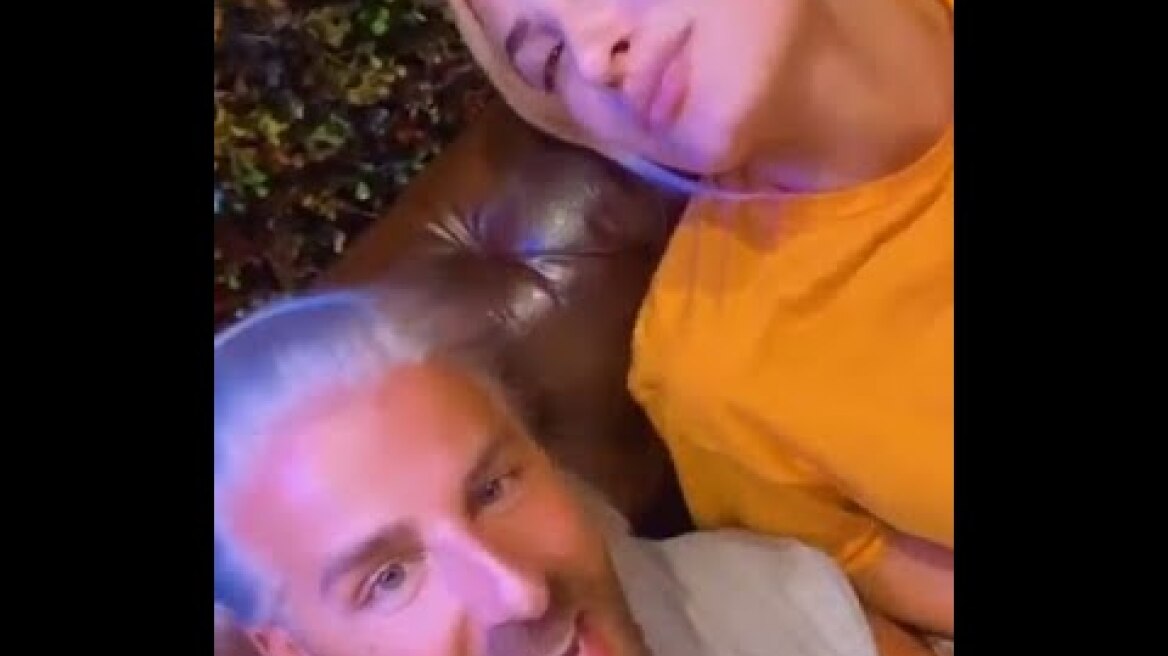 Η Ιωάννα Τούνη με τον κολλητό της, Στιβ