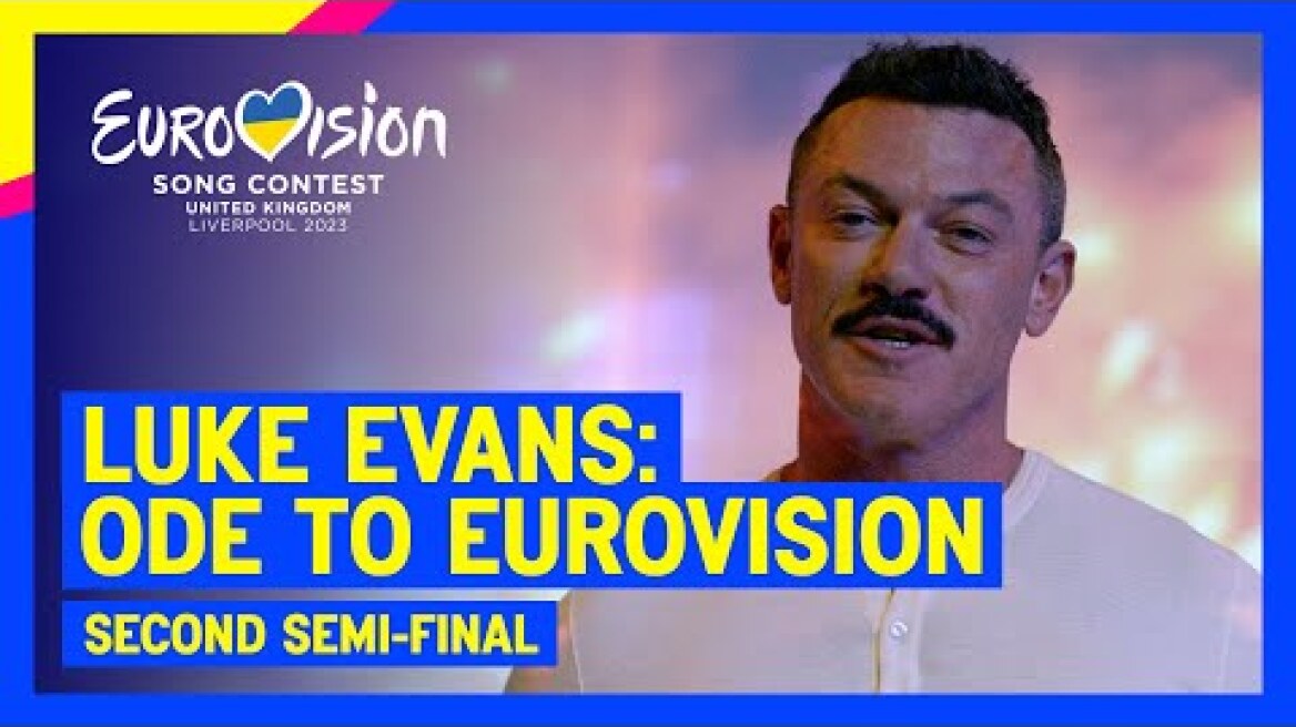 Luke Evans - Ode to the History of Eurovision | Eurovision 2023 | #UnitedByMusic 🇺🇦🇬🇧