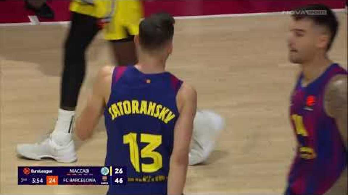 Euroleague: Η Εφές πλήγωσε τον Ολυμπιακό στο ΣΕΦ, διπλό της Ντουμπάι στην Τουρκία Μακάμπι Τελ Αβίβ – Μπαρτσελόνα: 71-92 (MD 4, 14/10/25)