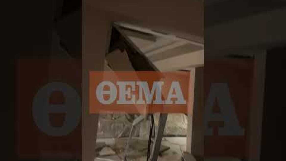 Η οικοδομή που μπήκε η βόμβα και αναζωπύρωσε τη βεντέτα στα Βορίζια (1)