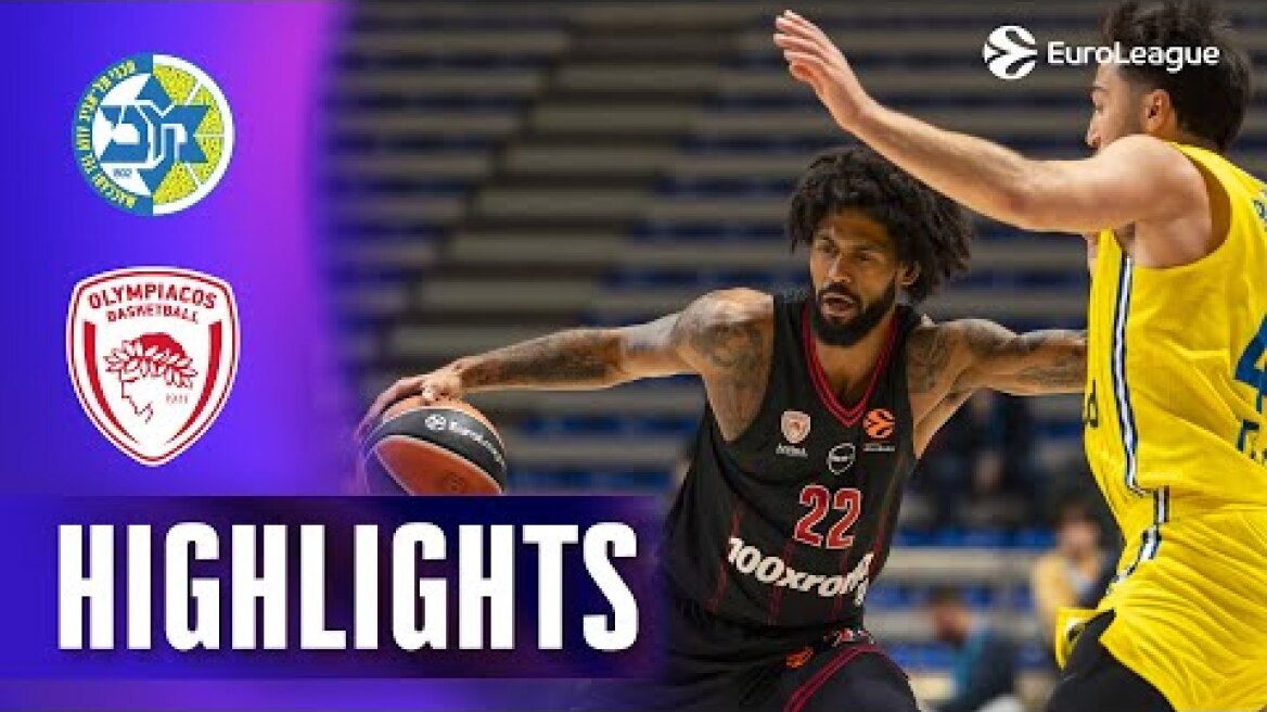 The IMPOSSIBLE Comeback 1-14 | Olympiacos - Maccabi | R5 BASKETBALL HIGHLIGHTS 2025-26