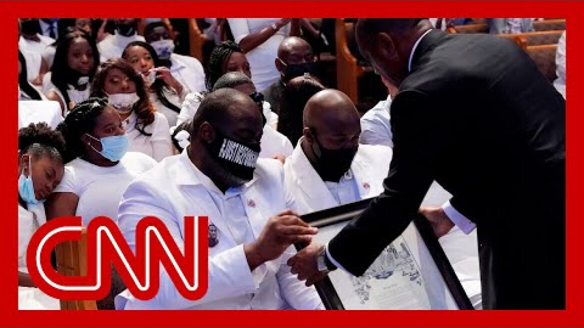 George Floyd funeral: Family and friends pay their last respects