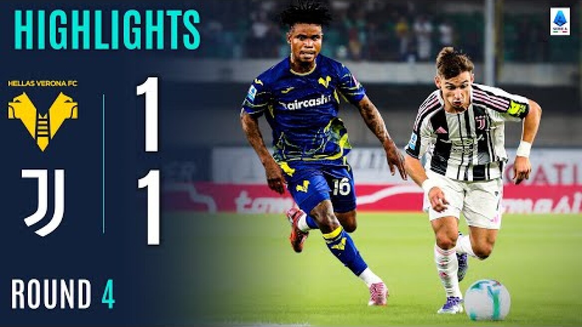 VERONA-JUVENTUS 1-1 | HIGHLIGHTS | Orban Penalty Pegs Back Bianconeri | Serie A 2025/26