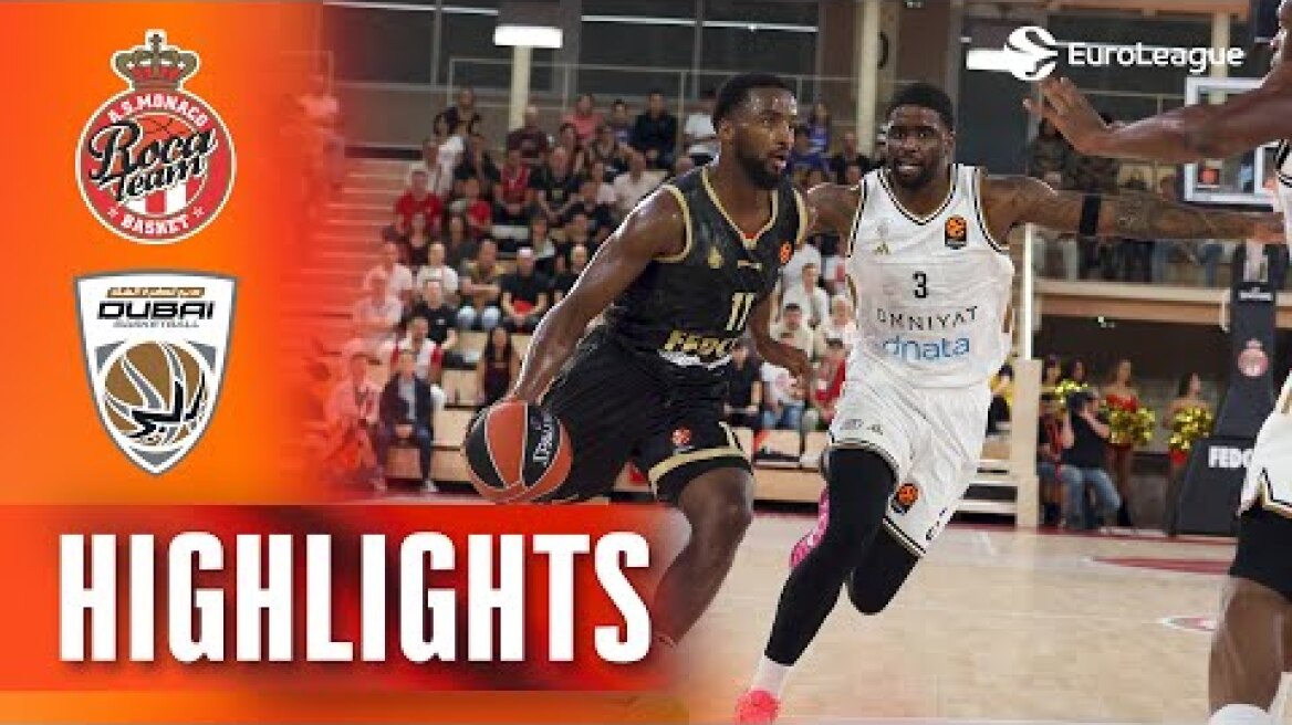 Bounce-Back Victory in Style | Monaco – Dubai | R2 BASKETBALL HIGHLIGHTS 2025-26