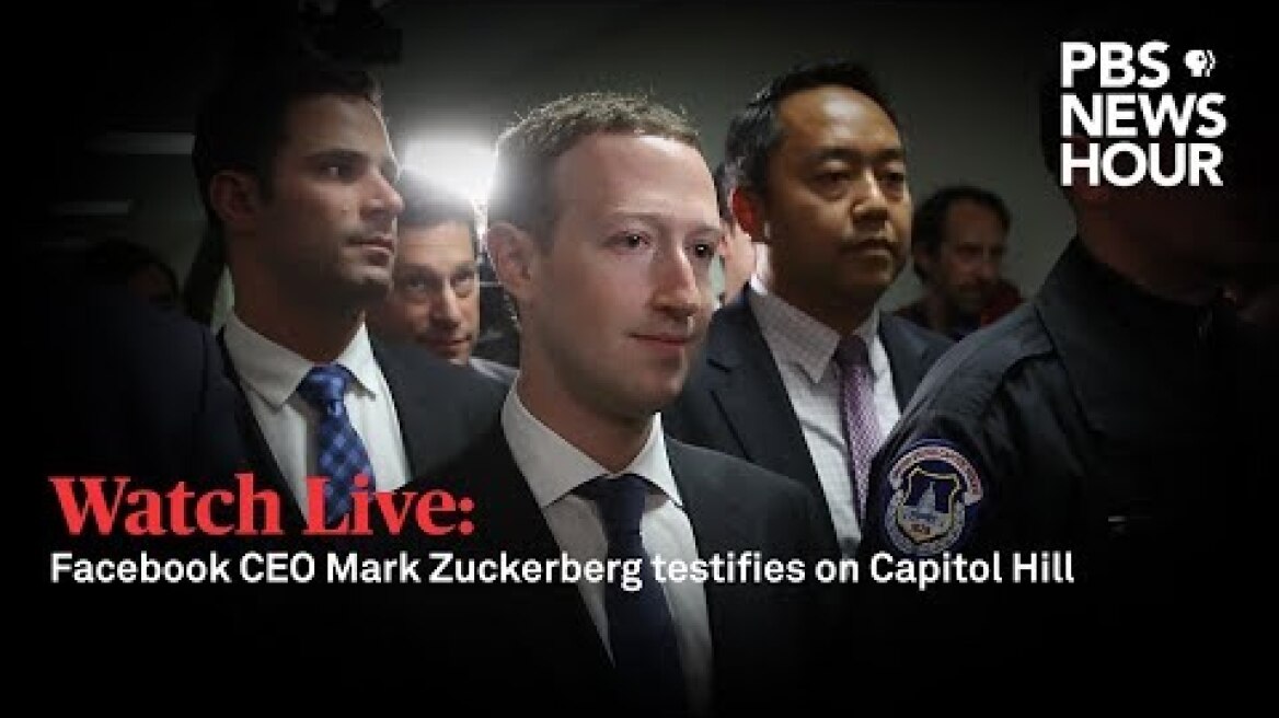 WATCH LIVE: Facebook CEO Mark Zuckerberg testifies before Senate on user data
