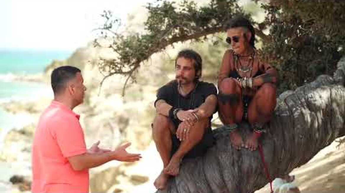 Έφοδος της δημάρχου της Γαύδου στις καλύβες των Survivors (2)