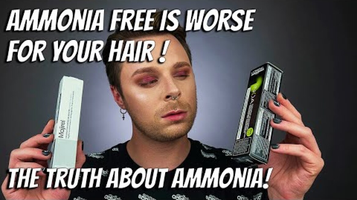 IS AMMONIA BAD FOR HAIR ? | Safe Way To Color Hair | How Does Hair Colour Work  | Ammonia free color