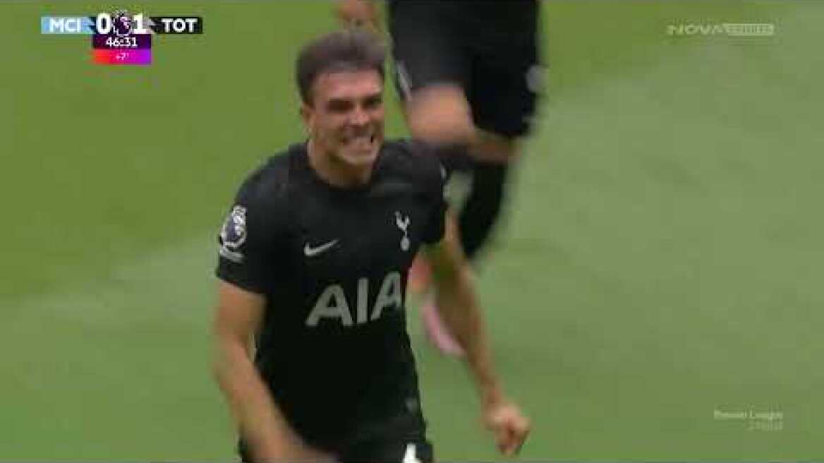 Μάντσεστερ Σίτι - Τότεναμ: 0-2 (MD2, 23/08/2025)