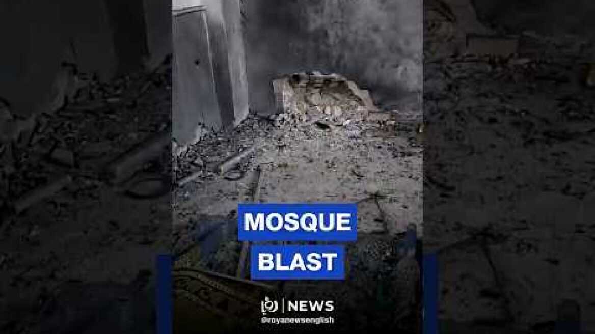 Casualties in blast during Friday prayer at Mosque in Syria’s Homs