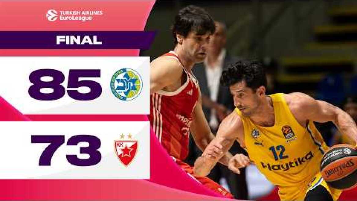 Teodosic Can’t Stop Maccabi’s MOMENTUM | Maccabi – Crvena Zvezda | BASKETBALL HIGHLIGHTS R23 2024-25