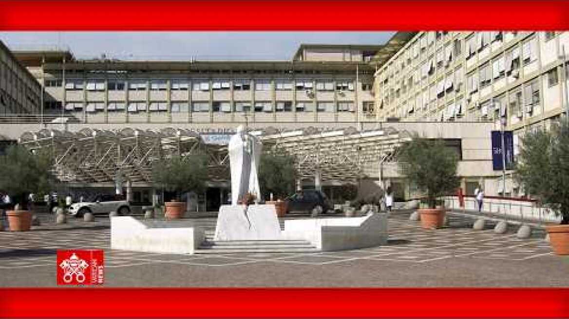 Departure from Gemelli Hospital, 23 October 2026- Pope Leo XIV