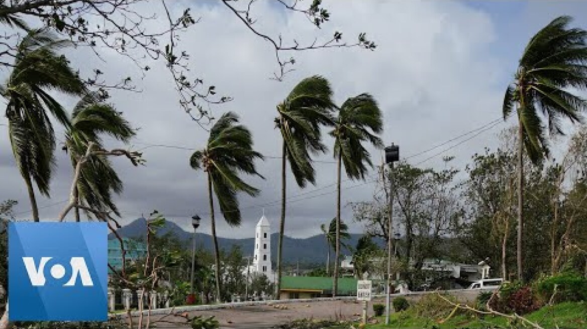 Typhoon Hits Philippines on Christmas Day