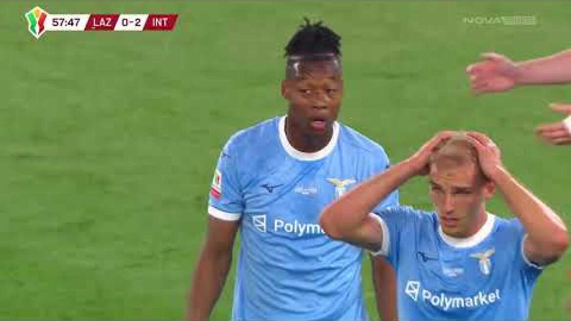 Λάτσιο-Ίντερ: 0-2 (Coppa Italia Final, 13/05/2026)