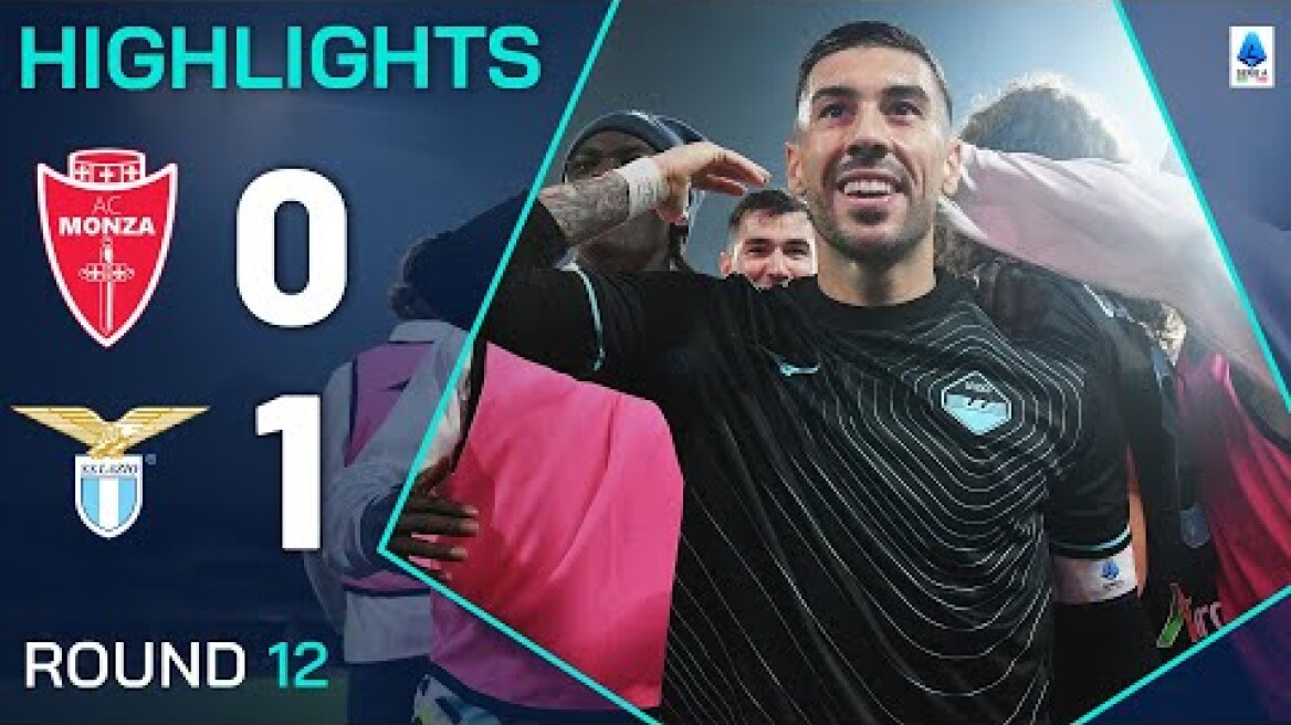 MONZA-LAZIO 0-1 | HIGHLIGHTS | Great Zaccagni goal wins it for Lazio | Serie A 2024/25