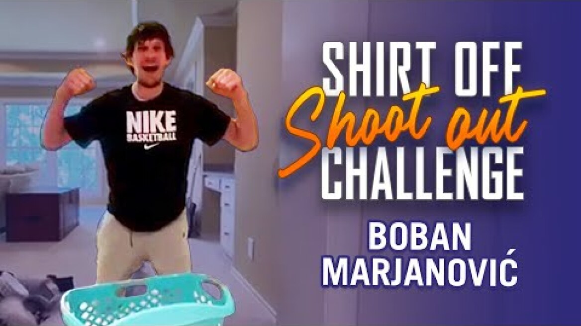 Boban Marjanovic's #ShirtOffShootOut Challenge