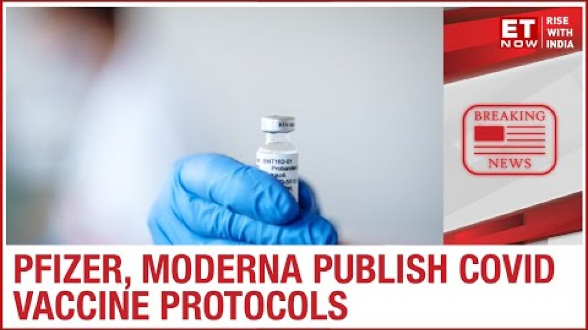 Pfizer follows Moderna's in releasing COVID-19 vaccine study protocol