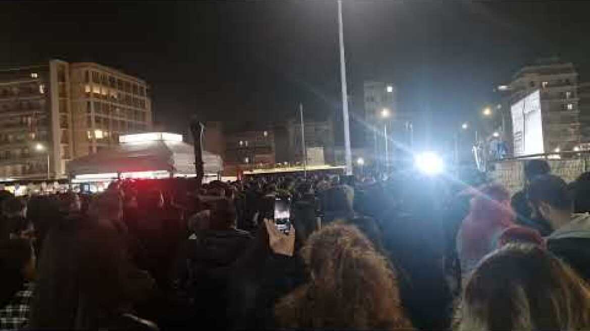 Νέα πορεία διαμαρτυρίας για τα Τέμπη στη Θεσσαλονίκη (2)