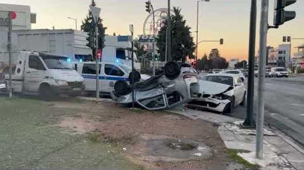 Σοβαρό τροχαίο στην Αλίμου 5/1/2022