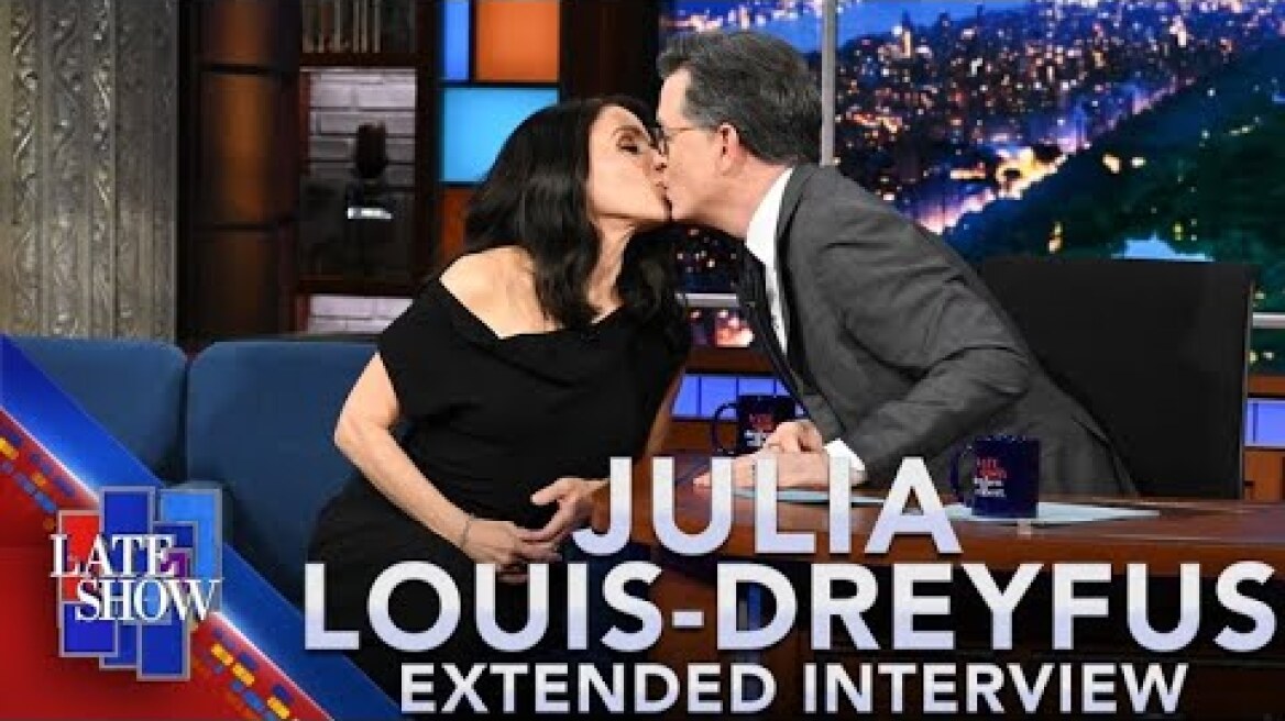 Kissed By JLD & Roasted By Selina Meyer - Stephen Colbert Is Having The Best Day Ever