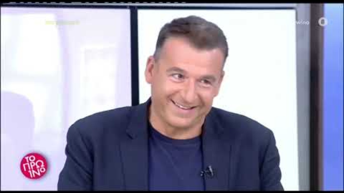 Γιώργος Λιάγκας:  Η ανακοίνωση για την έλευση στο Πρωινό