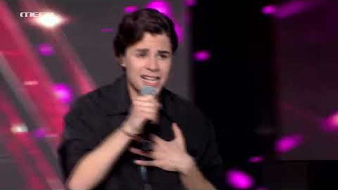 X-Factor: Συγκίνησε με το «Another Love» ο Μίλτος Χαρόβας