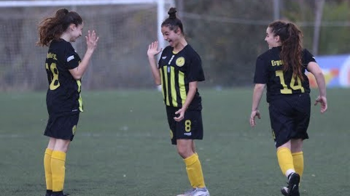 Εργοτέλης-ΑΟΧ 5-1: Η «γκολάρα» της Παχάκη με απευθείας εκτέλεση κόρνερ!