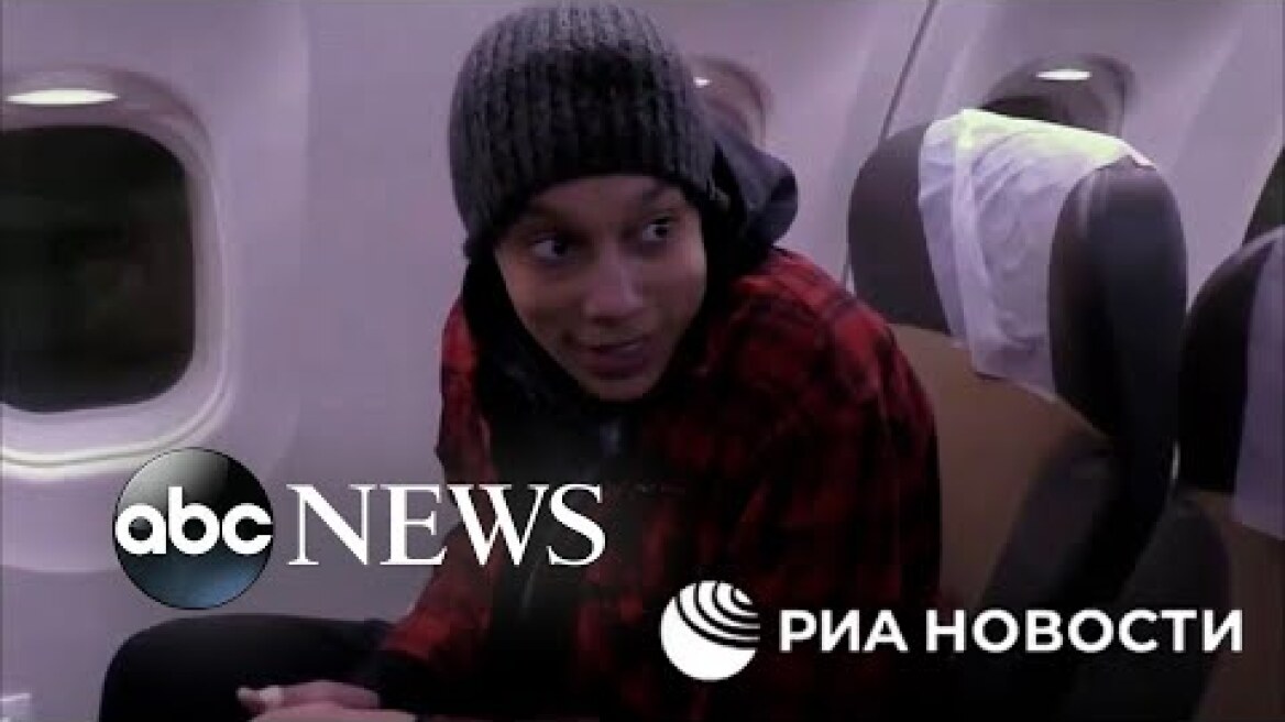 Brittney Griner boards plane in Russia before heading back to US