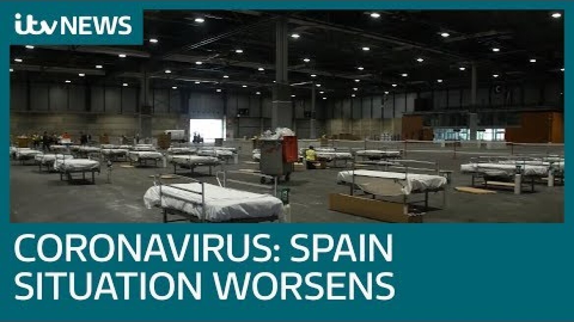 Coronavirus: Positive signs for Italy but situation in Spain worsens | ITV News