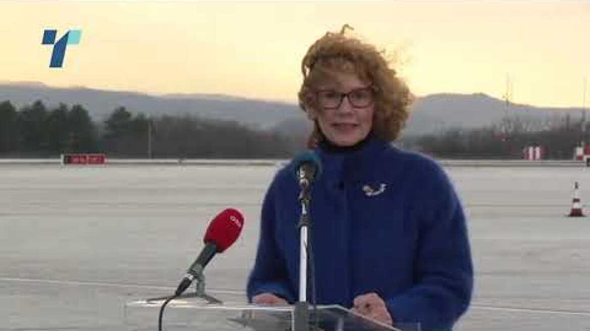 Два ловци Ф-16 го официјализираа „air policing“ на НАТО на македонското небо