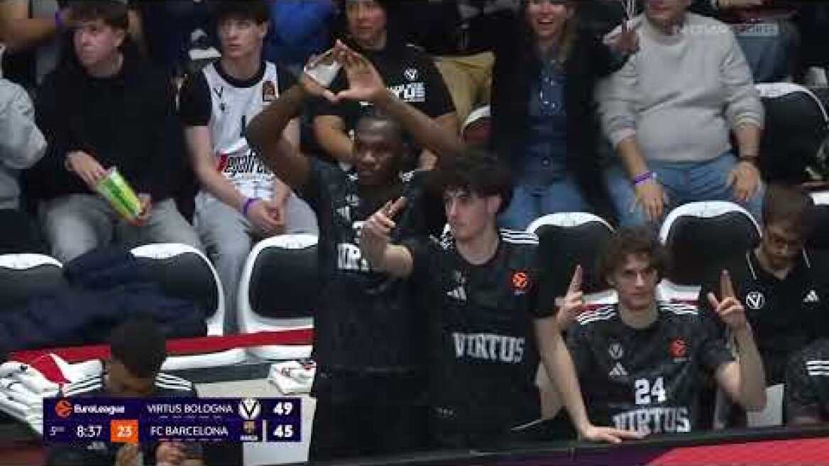 Βίρτους Μπολόνια - Μπαρτσελόνα: 85-80 (MD 29, 25/02/2026)
