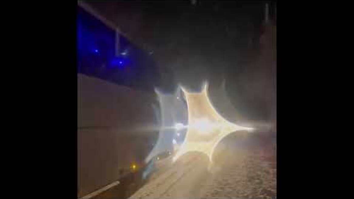 Λεωφορεία αποκλείστηκαν στα χιόνια στα Τρία Πέντε Πηγάδια (1)