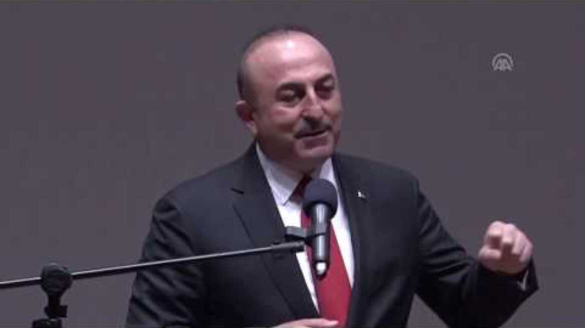 Dışişleri Bakanı Çavuşoğlu : "Artık Türkiye sadece sahada değil masada da güçlüdür"