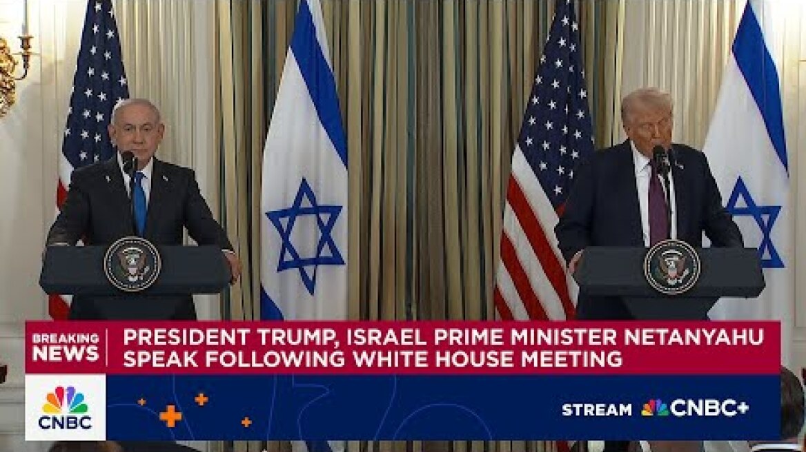 President Trump details plan to end Israel war with Hamas in Gaza