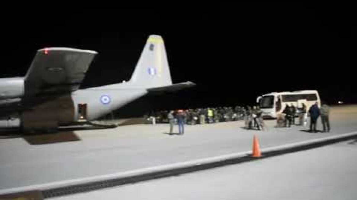 Βίντεο από την ενίσχυση των δυνάμεων ήδη από χθες το βράδυ