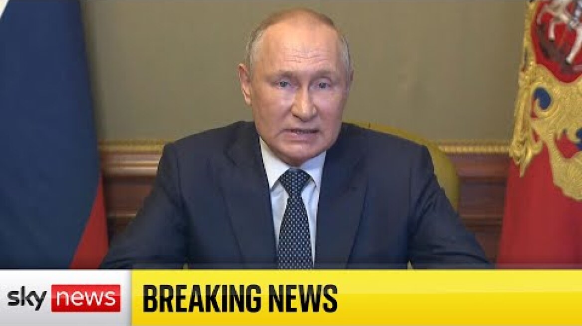 Putin: 'Response will be harsh' if attacks continue against Russia