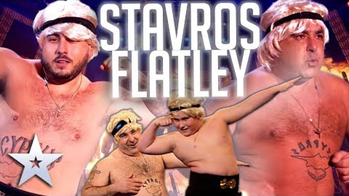 STAVROS FLATLEY - All Performances | Britain's Got Talent