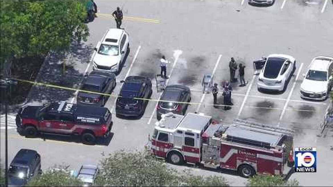 Man hospitalized after shooting outside Walmart in North Lauderdale