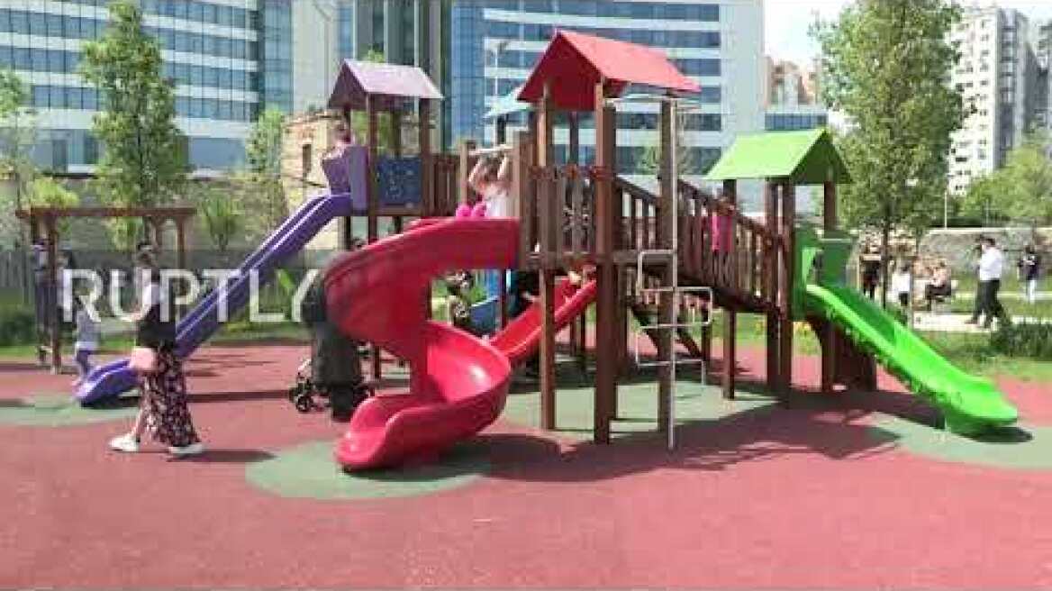 Turkey: Children under 14 return to parks as coronavirus restrictions eased