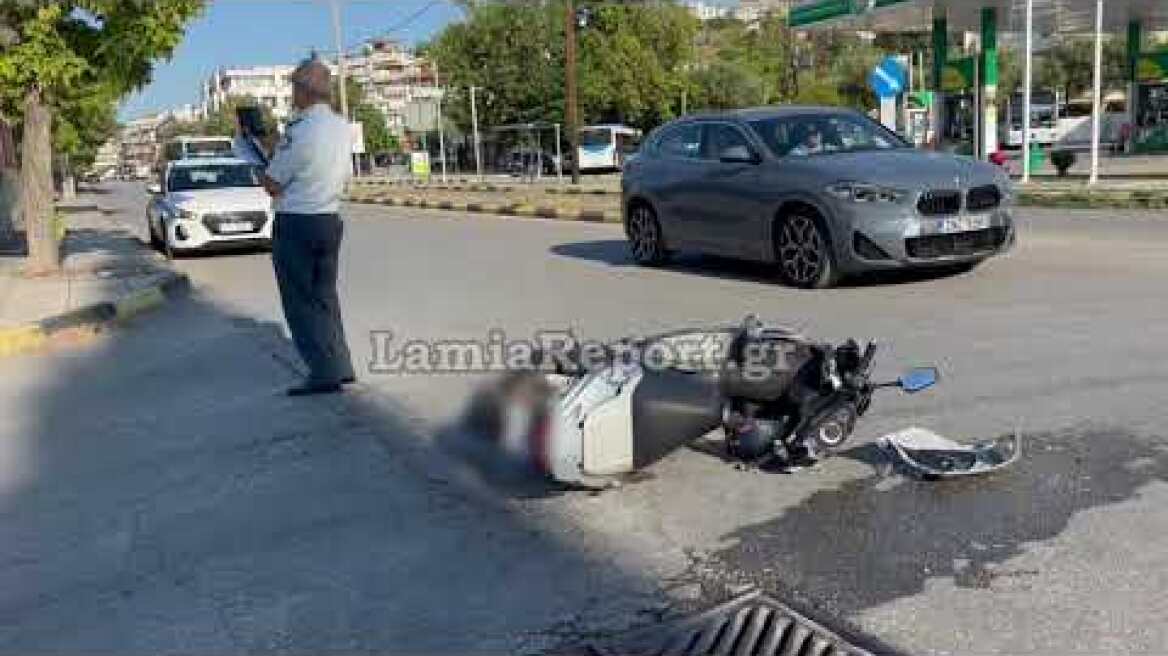 LamiaReport.gr: Τροχαίο στη διασταύρωση της ΔΕΥΑΛ