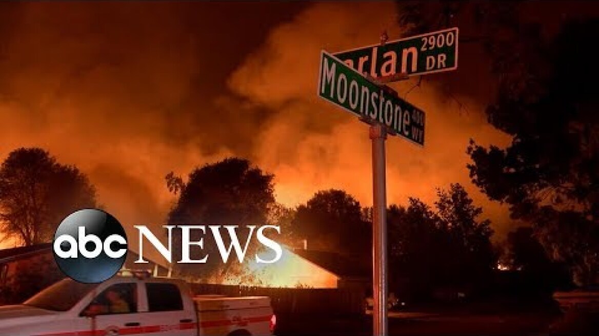 Deadly California fire burns over 90,000 acres