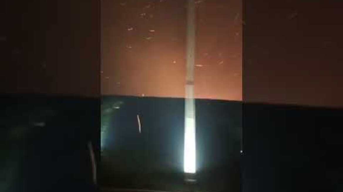 Συγκλονιστικό βίντεο από την φωτιά στην Ρόδο