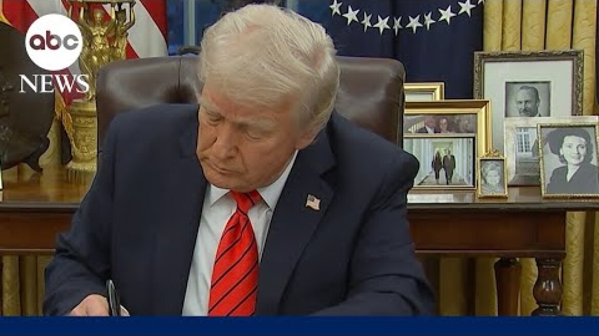 Trump pushes for plastic straws, says paper straws 'don’t work'