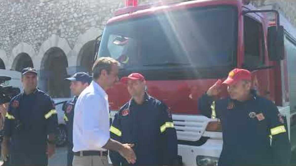 Στο νοσοκομείο Παίδων Πεντέλης ο Πρωθυπουργός Κυριάκος Μητσοτάκης